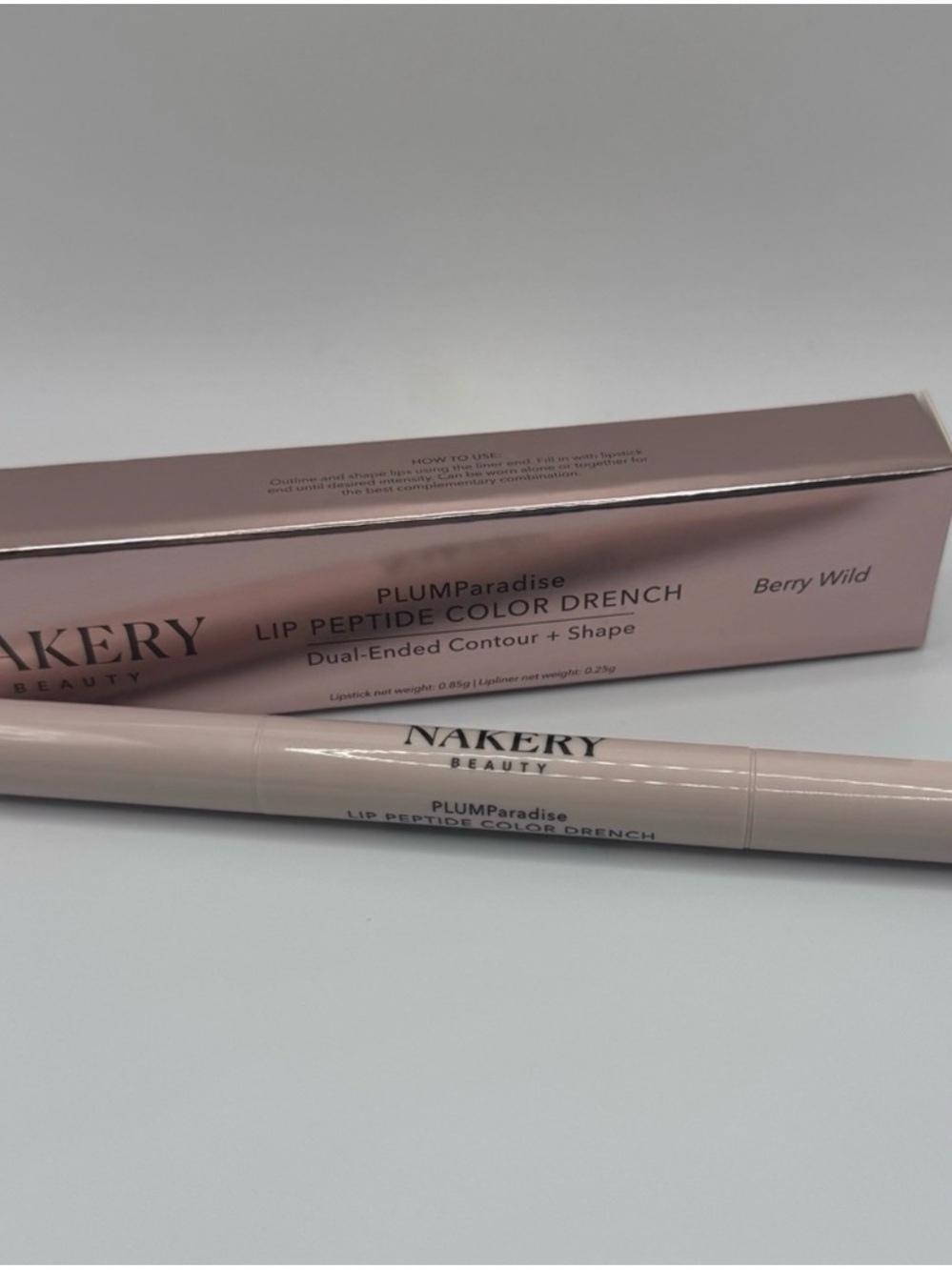 PLUMParadise Lip Peptide Color Drench - Berry Wild NIB